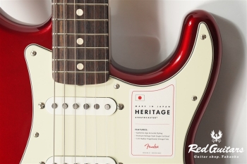 2023 COLLECTION MADE IN JAPAN HERITAGE 60S STRATOCASTER - Candy Apple Red 